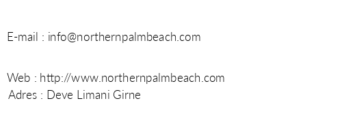 Bilfer Palm Beach telefon numaralar, faks, e-mail, posta adresi ve iletiim bilgileri